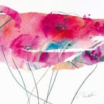 Kunstdruk Marta Peuckert - Modern Poppy IV 21x21cm, Verzenden, Nieuw