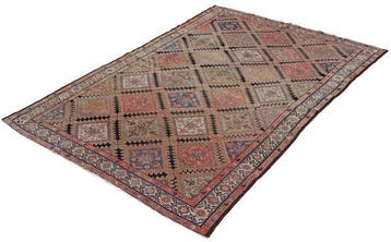 Kazak Antiek Tapijten - Vloerkleed - 195 cm - 132 cm -, Nieuw