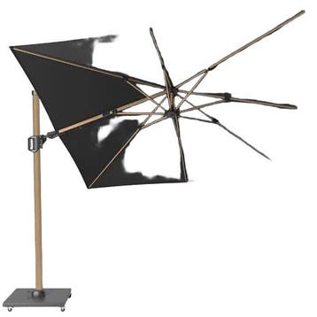 Platinum Challenger T² 300x300cm premium teaklook frame, Tuin en Terras, Nieuw