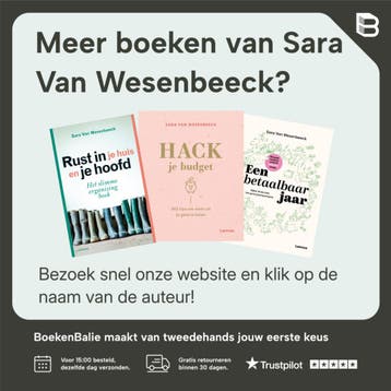 Het slimme organizing boek - Sara Van Wesenbeeck, Verzenden, Gelezen, Sara Van Wesenbeeck