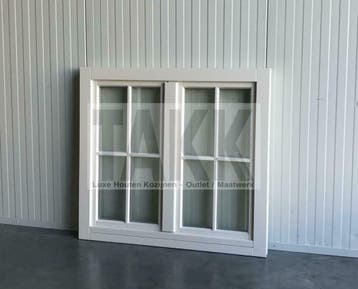 Direct leverbaar: Luxe hardhouten Kozijnen en Tuindeuren!!!, Ophalen, Nieuw, Hout, Inclusief glas