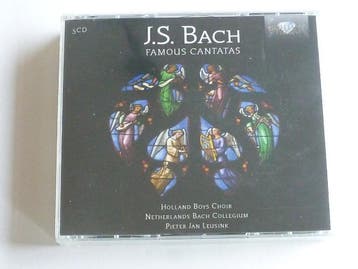 J.S. Bach - Famous Cantatas / Pieter Jan Leusink, Netherland, Ophalen of Verzenden, Zo goed als nieuw