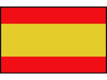 Vlag Spanje, Watersport en Boten, Ophalen of Verzenden, Nieuw, Zeilboot of Motorboot
