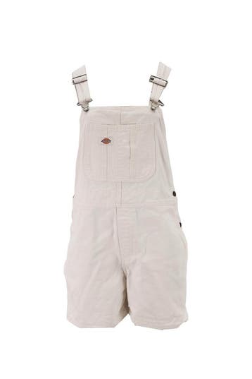 Dickies Tuinbroek in maat M Wit, Kleding | Dames, Dickies, Verzenden, Zo goed als nieuw, Wit