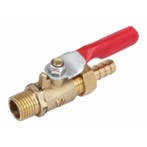 Pneumatische Kraan Met Nippel - 1/4 Duims - Handmatige Lucht, Ophalen of Verzenden