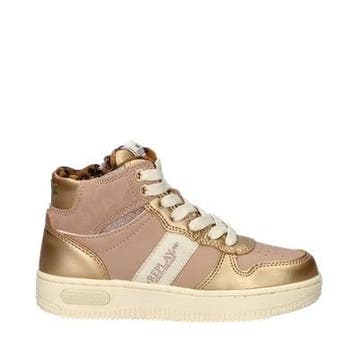 Replay Epic Jr. hoge sneakers in het Roze, Kleding | Dames, Schoenen, Verzenden, Nieuw, Replay, Sneakers of Gympen