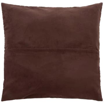 Bazar Bizar De Four Panel Leather Kussenhoes - Chocolade -, Ophalen of Verzenden, Zo goed als nieuw, Bruin