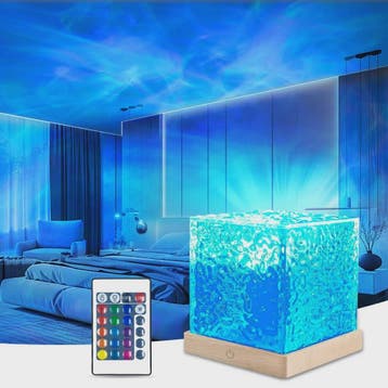 Dynamische Water Rimpel Projector Lamp - 16 Kleuren & Afstan, Verzenden, Nieuw