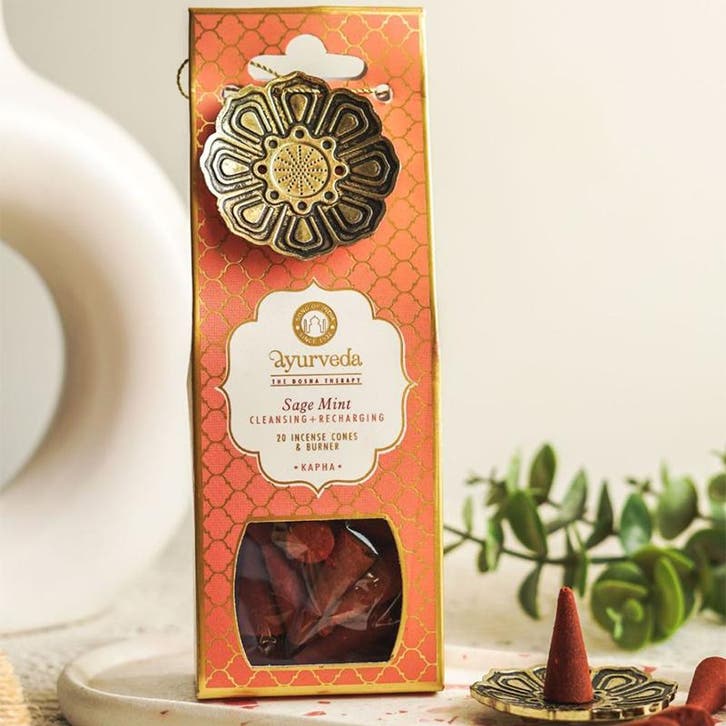Song of India - Song of India - Ayurveda Incense cones with, Huis en Inrichting, Woonaccessoires | Overige, Ophalen of Verzenden