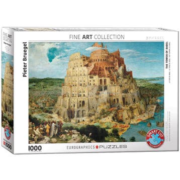 The Tower of Babel - Pieter Bruegel (1000), Ophalen of Verzenden, Nieuw