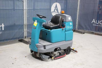 Veiling: Schrobmachine Tennant T7+ Elektrisch 2019, Zakelijke goederen, Machines en Bouw | Onderhoud en Reiniging, Ophalen