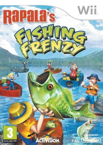 Wii Rapala Fishing Frenzy, Verzenden, Zo goed als nieuw