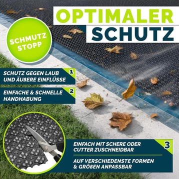 Zwembad Afdekzeil - Rechthoekig - Solarzeil - 600x400 cm - Z, Verzenden, Zo goed als nieuw