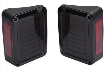 SK-Import Achterlichten Black Housing Jeep Wrangler, Ophalen of Verzenden, Nieuw, Jeep