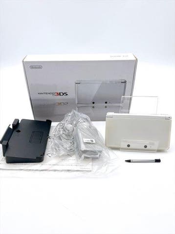 Nintendo - #2146.Nintendo 3DS CTR-001 White – Original Box,, Nieuw