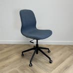 Ikea Langfjall  bureaustoel, blauw - zwart, Gebruikt, Zwart, Ophalen of Verzenden, Bureaustoel