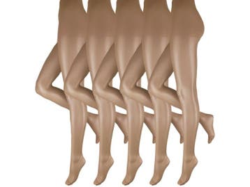 Panty - 5 stuks - Klassiek - 20 den - Daino bruin, Verzenden, Nieuw