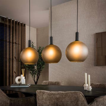 *WOONWINKEL* Trio Matglazen Hanglamp, Huis en Inrichting, Lampen | Hanglampen, Verzenden, Nieuw