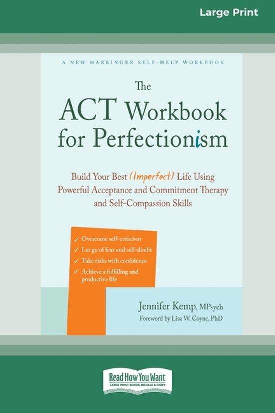 9781038726445 The ACT Workbook for Perfectionism, Boeken, Psychologie, Nieuw, Verzenden