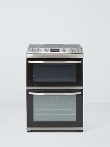 JOHN LEWIS JLFSMC62M  Fornuis  60cm  Dual Fuel  Roestvrij, Ophalen of Verzenden, Nieuw