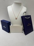 Swarovski - sculptuur, Swarovski pink diamond swan - 2 cm -