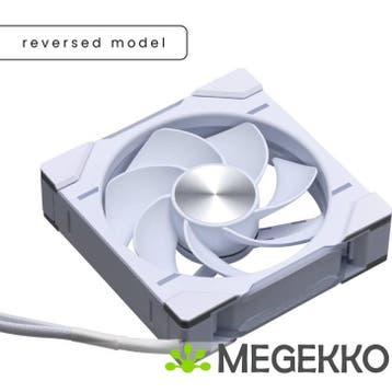 Phanteks D30 PWM Reverse Airflow D-RGB 120MM White, Verzenden, Nieuw