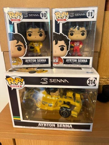 Funko - Funko Pop - Senna Racing - Ayrton Senna #10 + Ayrton, Antiek en Kunst, Antiek | Speelgoed