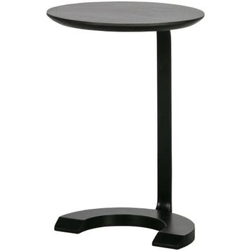 WOOOD Floor Bijzettafel Hout/Metaal Zwart 57x39x39, Nieuw