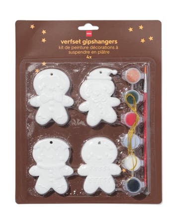 HEMA Knutselpakket gips kerst hangers, Verzenden, Nieuw