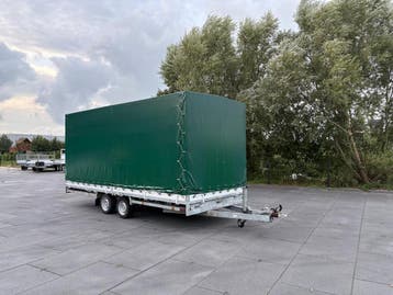 Hulco Meddax Met Huif opbouw 502 x 203 x 210 cm binne BJ2019, Auto diversen, Aanhangers en Bagagewagens, Ophalen, Gebruikt