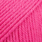 DROPS Daisy Uni Colour - 22 magenta - Merino Garen, Ophalen of Verzenden, Nieuw