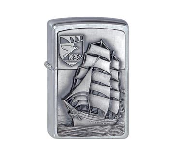 Zippo Gorch Fock emblem, Verzenden, Nieuw, Aansteker