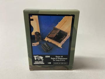 Panzer IV Engine & Compartment, Hobby en Vrije tijd, Modelbouw | Auto's en Voertuigen, Verzenden, Nieuw