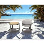 Esagono tuin hocker 48x42x48 cm - antraciet, Ophalen of Verzenden, Nieuw