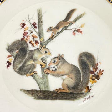 Lenox - Bord (2) - Woodland Wildlife Limited Edition
