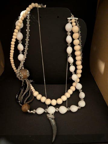 Beeld, Swarovski zeer exclusief groot collier zonder doos -