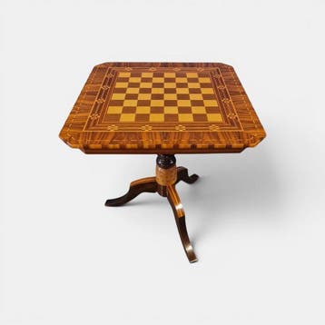 Middentafel - Hout - Schaaktafeltje