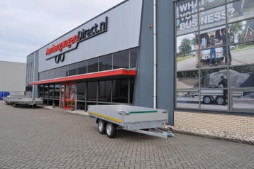 Ongeremde Eduard plateauwagen - 310x160 cm - 750 kg bruto, Ophalen of Verzenden, Nieuw
