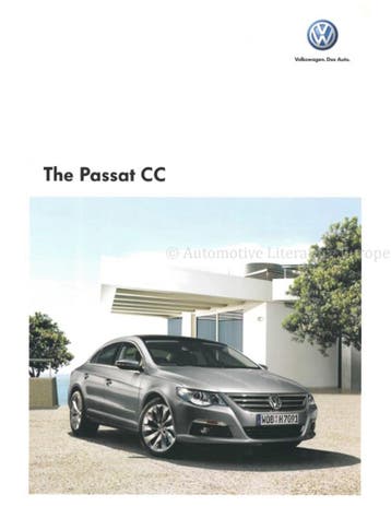 2009 VOLKSWAGEN PASSAT CC BROCHURE THAIS, Nieuw, Volkswagen, Author