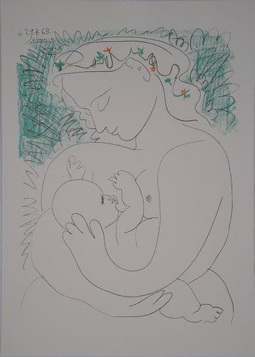 Pablo Picasso (1881-1973) - Maternité (grand modèle)