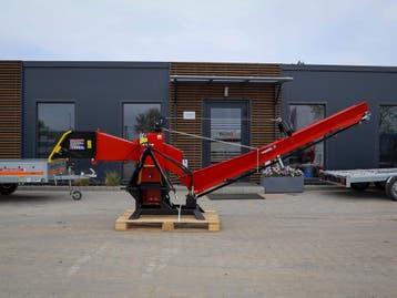 Houtversnipperaar 6 messen met 3 m transportband RP-150 PROF, Verzenden