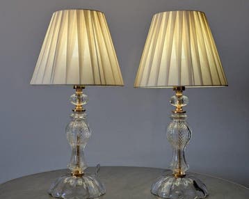 ARTELIGHT - Lamp (2) - Kristal - glas - messing -