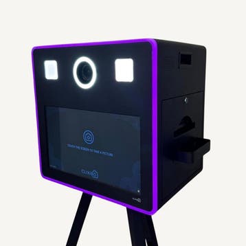 All-in-One Pro Photobooth Zwart | Te koop 1 jaar garantie, Nieuw