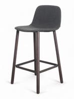 Viccarbe Maarten Plastic counterstoel, upholstered, eiken..., Huis en Inrichting, Stoelen, Ophalen of Verzenden, Gebruikt, Overige kleuren