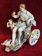 Meissen - Meissen - sculptuur, Vénus sur son char - 18 cm -