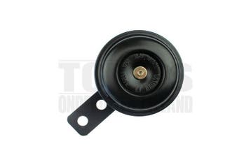 Claxon 12V DC Gelijkspanning 70mm rond zwart, Ophalen of Verzenden, Nieuw, DMP