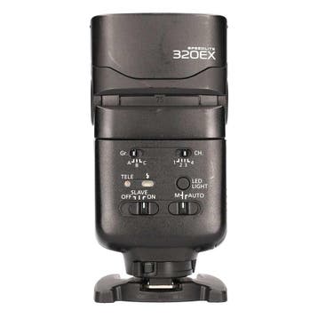 Canon Speedlite 320EX met garantie, Ophalen of Verzenden, Gebruikt
