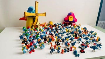 Peyo, Schleich - Speelgoedfiguurtjes Rare Smurf Collection –