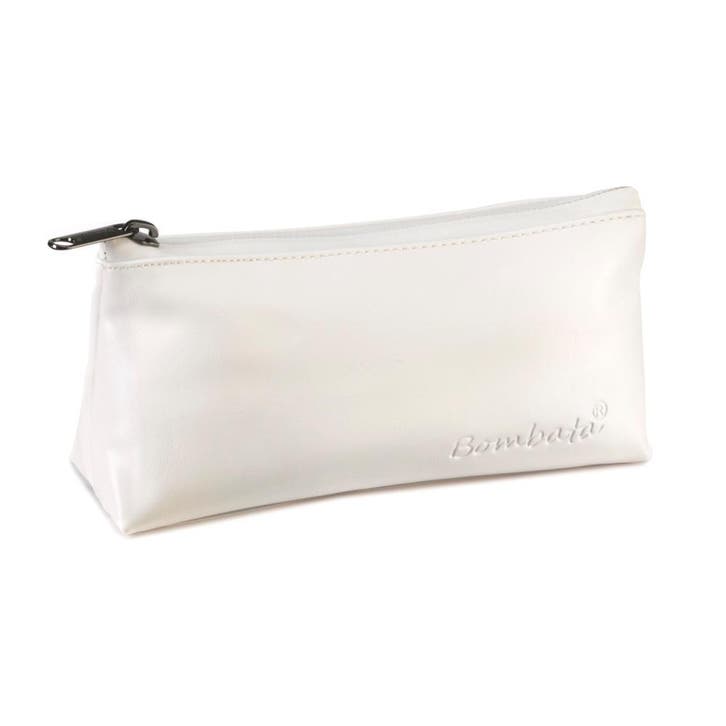 Bombata Evolution Triangular Etui - Kunstleer - Wit, Diversen, Schoolbenodigdheden, Nieuw, Verzenden