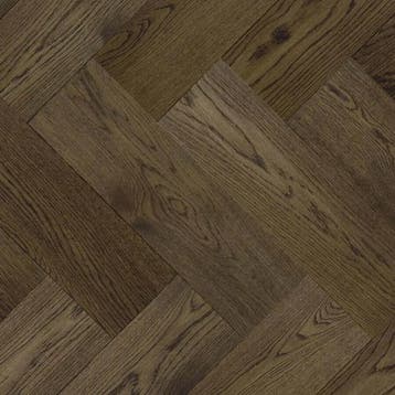 Floer Visgraat Parket Eiken Noestvrij Carbon Zwart Geolied, Ophalen of Verzenden, Nieuw, Overige kleuren, Parket